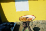 Republic of Congo, 2009. Impfondo town. The Baku people sell what produce they can at local markets and generally buy basics such as salt, soap and clothes.