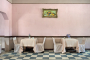 The dining room at the Capital City Motel. Lilongwe, Malawi. 2009.