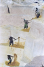 Madagascar, Ilakaka. 2000. Men work in unison to move sand to the surface of a mine.